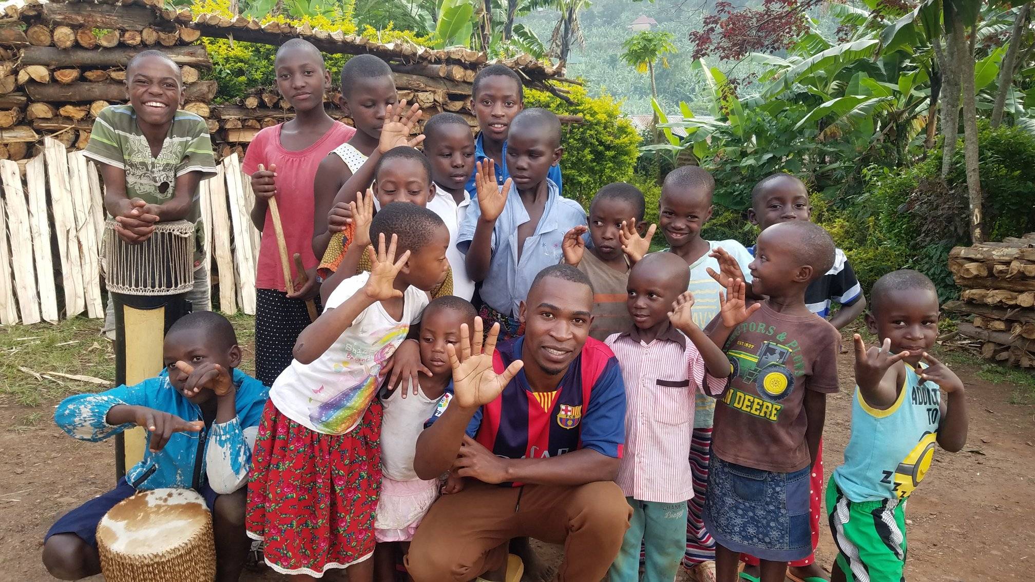 Children at Bwindi Children Empowerment Charity, Uganda